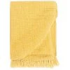 ASUPERMALL Couverture En Coton 160 X 210 Cm Jaune Moutarde 2 ASUPERMALL Couverture En Coton 160 X 210 Cm Jaune Moutarde -Plaid et couverture Soldes 29104373 1