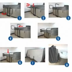 COVERPLATE Lève Couverture Pour Spa TS-T03 5 COVERPLATE Lève Couverture Pour Spa TS-T03 -Plaid et couverture Soldes 29433935 2