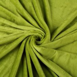 ESTEXO Couverture Confortable De Vie 220x240cm Couverture En Flanelle Couvre-lit XXL Kiwi -Plaid et couverture Soldes 29541471 4