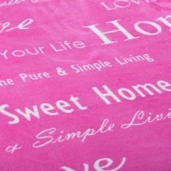 ESTEXO Couverture Douillette Couvre-lit 170x130cm Couverture En Flanelle Pour Enfants Rose -Plaid et couverture Soldes 29541489 5