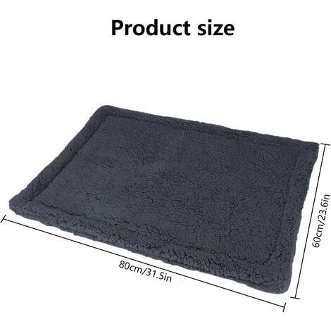 Perle Rare Couverture Pour Chien En Polaire, Couverture Pour Animaux De Compagnie Douce Lavable, Couverture Pour Chat, Coussin Pour Chiot, Lit Pour Animal De Compagnie (couleur Café, 100 * 80CM) 4 Perle Rare Couverture Pour Chien En Polaire, Couverture Pour Animaux De Compagnie Douce Lavable, Couverture Pour Chat, Coussin Pour Chiot, Lit Pour Animal De Compagnie (couleur Café, 100 * 80CM) – Image 2
