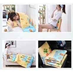 Betterlife Coussin De Couverture De Canapé De Couverture De Couette Multifonctionnelle De Couette D'oreiller Deux-en-un== -Plaid et couverture Soldes 30050411 4