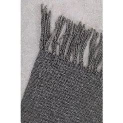 Couverture Plaid Bety SKLUM Acrylique - Gris -Plaid et couverture Soldes 30079011 5