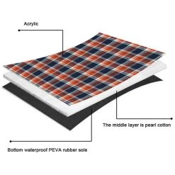 CAMPOUT Tapis De Pique-Nique De Camping, Tapis Resistant A L'Humidite, Tapis D'Herbe Portable, 33 * 20 Cm -Plaid et couverture Soldes 30197178 2