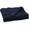 Relaxdays Couverture Grande Polaire Douce Plaid Moelleuse Douillet Lavable 30°C HxlxP: 1 X 150 X 200 Cm, Bleu Foncé -Plaid et couverture Soldes 31791319 1