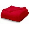 TODAY Couverture Moelleuse 180 X 220 Cm - 180 X 220 - Rouge -Plaid et couverture Soldes 31960218 1