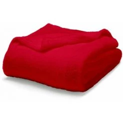 TODAY Couverture Moelleuse 180 X 220 Cm - 180 X 220 - Rouge
