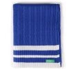 CASA BENETTON 100 % ACRYLIQUE 200 G/M2 COUVERTURE, 140x190 CM, BLEU - Bleu -Plaid et couverture Soldes 32988483 1