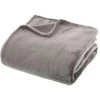 ATMOSPHERA, CRATEUR D'INTRIEUR Plaid Doux Uni "Flanel" 180x230cm Gris 1 ATMOSPHERA, CRATEUR D'INTRIEUR Plaid Doux Uni "Flanel" 180x230cm Gris -Plaid et couverture Soldes 33653720 1