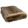 Paris Prix - Plaid Imitation Fourrure "léopard" 130x180cm Marron 2 Paris Prix - Plaid Imitation Fourrure "léopard" 130x180cm Marron -Plaid et couverture Soldes 33657625 1