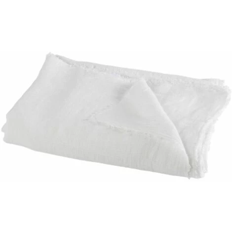 Paris Prix - Plaid Délavé "faded" 150x200cm Blanc 3 Paris Prix - Plaid Délavé "faded" 150x200cm Blanc