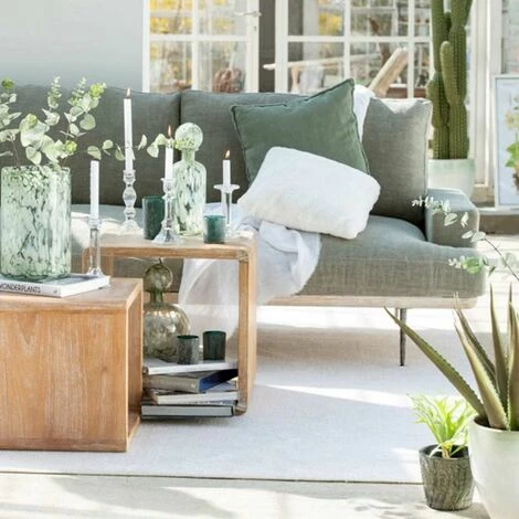 Paris Prix - Plaid Délavé "faded" 150x200cm Blanc 7 Paris Prix - Plaid Délavé "faded" 150x200cm Blanc – Image 5