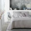 Paris Prix - Couvre-lit Matelassé "dorinette" 180x220cm Gris -Plaid et couverture Soldes 33664381 1