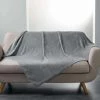 Paris Prix - Plaid Imprimé "domea" 125x150cm Gris 2 Paris Prix - Plaid Imprimé "domea" 125x150cm Gris -Plaid et couverture Soldes 33672287 1