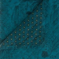 ATMOSPHERA, CRATEUR D'INTRIEUR Dessus De Lit Imprimé "Bando" 220x240cm Bleu 6 ATMOSPHERA, CRATEUR D'INTRIEUR Dessus De Lit Imprimé "Bando" 220x240cm Bleu -Plaid et couverture Soldes 33672416 2