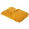 ATMOSPHERA, CRŽATEUR D'INTŽRIEUR Jeté De Lit Tufté "Inca" 130x180cm Ocre -Plaid et couverture Soldes 33672987 1