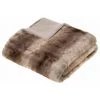 ATMOSPHERA, CRŽATEUR D'INTŽRIEUR Plaid Imitation Fourrure "Grizzli" 120x160cm Beige -Plaid et couverture Soldes 33673181 1