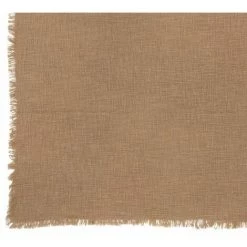 Paris Prix - Plaid Déco Tissé "solga" 130x170cm Marron -Plaid et couverture Soldes 33675850 2