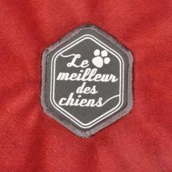 Paris Prix - Plaid Polaire Pour Chien "patchy" 100cm Bordeaux -Plaid et couverture Soldes 33706349 3