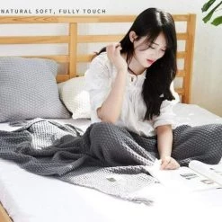 LangRay Couverture Tricoter,Nordic Faite à La Main En Tricot Couverture Mode Pour Couverture Souple Plaids Pour Canapé Bedsure Couverture Couvre-lit,Gray-110x150CM 11 LangRay Couverture Tricoter,Nordic Faite à La Main En Tricot Couverture Mode Pour Couverture Souple Plaids Pour Canapé Bedsure Couverture Couvre-lit,Gray-110x150CM -Plaid et couverture Soldes 33756363 5