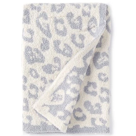 PERLE RARE Couverture En Laine Couverture Tricotée Plus Couverture Jacquard Tricotée En Velours Couverture Léopard 3 PERLE RARE Couverture En Laine Couverture Tricotée Plus Couverture Jacquard Tricotée En Velours Couverture Léopard