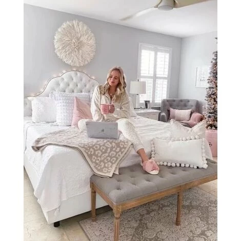 PERLE RARE Couverture En Laine Couverture Tricotée Plus Couverture Jacquard Tricotée En Velours Couverture Léopard 4 PERLE RARE Couverture En Laine Couverture Tricotée Plus Couverture Jacquard Tricotée En Velours Couverture Léopard – Image 2