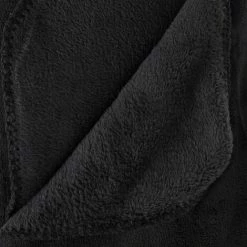 ATMOSPHERA, CRŽATEUR D'INTŽRIEUR Plaid Microfibre 180x230cm Noir -Plaid et couverture Soldes 34288504 2