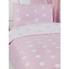 ARGOFIELD Parure De Lit Réversible Et Taie D'oreiller Etoiles Roses Et Blanches - 135 Cm X 200 Cm - Rose 2 ARGOFIELD Parure De Lit Réversible Et Taie D'oreiller Etoiles Roses Et Blanches - 135 Cm X 200 Cm - Rose -Plaid et couverture Soldes 34524788 1