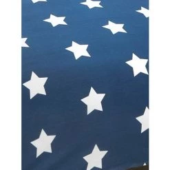 ARGOFIELD Parure De Lit Réversible Et Taie D'oreiller Etoiles Bleu Marine Et Blanc - 135 Cm X 200 Cm - Bleu -Plaid et couverture Soldes 34524789 3