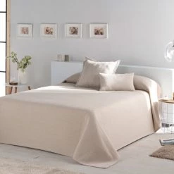 NAF NAF Couvre-lit PAINES Beige 180x270 Cm - Beige