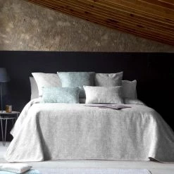 GUY LAROCHE Couvre-lit TEXTURIZE Gris 250x270 Cm - Gris