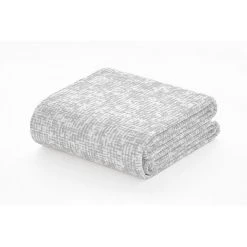 GUY LAROCHE Couvre-lit TEXTURIZE Gris 250x270 Cm - Gris -Plaid et couverture Soldes 34557241 4