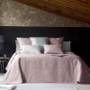 GUY LAROCHE Couvre-lit TEXTURIZE Mauve 250x270 Cm - Mauve -Plaid et couverture Soldes 34557432 1