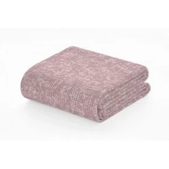 GUY LAROCHE Couvre-lit TEXTURIZE Mauve 250x270 Cm - Mauve -Plaid et couverture Soldes 34557432 4