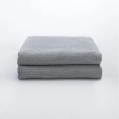 NAF NAF Couvre-lit BRENNE Perle 180x270 Cm - Perle -Plaid et couverture Soldes 34557597 3