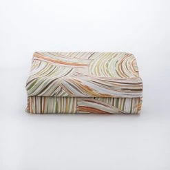 NAF NAF Couvre-lit ARCS Orange 250x270cm - Orange -Plaid et couverture Soldes 34557691 3