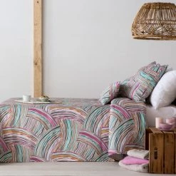 NAF NAF Couvre-lit ARCS Multicolore 180x270 Cm - Multicolore