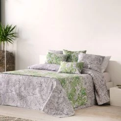 NAF NAF Couvre-lit WILD Gris 230x270 Cm - Gris