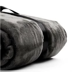 ESTEXO Couverture Confortable De Vie 210x280cm Couverture En Flanelle Couvre-lit XXXL Graphit -Plaid et couverture Soldes 34734993 2