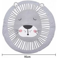 Kueatily Couverture Rampante , Couverture Caline En Coton, Tapis De Couchage Doux, Dessin Animé, Tapis De Jeu Pour Bébé, Couverture De Jeu, Degré De 90 Cm -Plaid et couverture Soldes 35004238 2