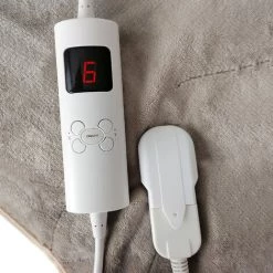 TODECO Couverture Chauffante, Chauffe Lit, 160 X 130 Cm, Kaki, Réglage De La Minuterie: 1/2/3 Heures - Kaki 11 TODECO Couverture Chauffante, Chauffe Lit, 160 X 130 Cm, Kaki, Réglage De La Minuterie: 1/2/3 Heures - Kaki -Plaid et couverture Soldes 35074752 5