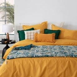 ATMOSPHERA, CRÉATEUR D'INTÉRIEUR Édredon Velours 80x180 Cm Paon - Bleu -Plaid et couverture Soldes 35076962 3