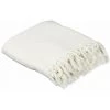 THE HOME DECO FACTORY Jeté De Canapé Gaufré 170x250 Cm Ivoire - Blanc 1 THE HOME DECO FACTORY Jeté De Canapé Gaufré 170x250 Cm Ivoire - Blanc -Plaid et couverture Soldes 35323413 1