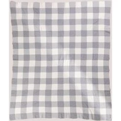 Couverture Plaid En Coton Kalai SKLUM Coton - Vichy Print Grey
