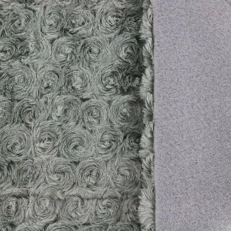 THE HOME DECO FACTORY Plaid Doux Gris Foncé 120 X 150 Cm Gris - Gris Foncé 6 THE HOME DECO FACTORY Plaid Doux Gris Foncé 120 X 150 Cm Gris - Gris Foncé – Image 4