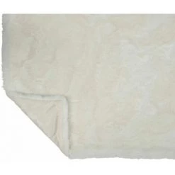 Paris Prix - Plaid Imitation Fourrure "cutie" 130x180cm Blanc -Plaid et couverture Soldes 35454333 4
