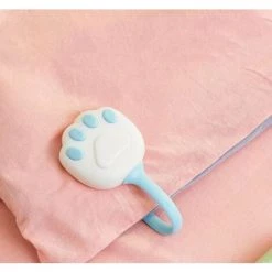 Triomphe Support De Couette Anti-dérapant Anti-course Couette Clous Simples Housse De Couette Sans Aiguille Housse De Couette Coin Sans Couture Clip 10pcs Bleu -Plaid et couverture Soldes 35564284 3