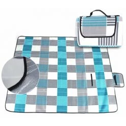 ILOVEMILAN Tapis De Pique-nique En Velours Simple Face, Tapis De Pique-nique Imperméable Et Résistant à L'humidité, Couverture De Pique-nique Pliable, Utilisé Pour Le Camping Plage (pliable Dans Un Sac), Bleu, 150*180cm 11 ILOVEMILAN Tapis De Pique-nique En Velours Simple Face, Tapis De Pique-nique Imperméable Et Résistant à L'humidité, Couverture De Pique-nique Pliable, Utilisé Pour Le Camping Plage (pliable Dans Un Sac), Bleu, 150*180cm -Plaid et couverture Soldes 35847386 5