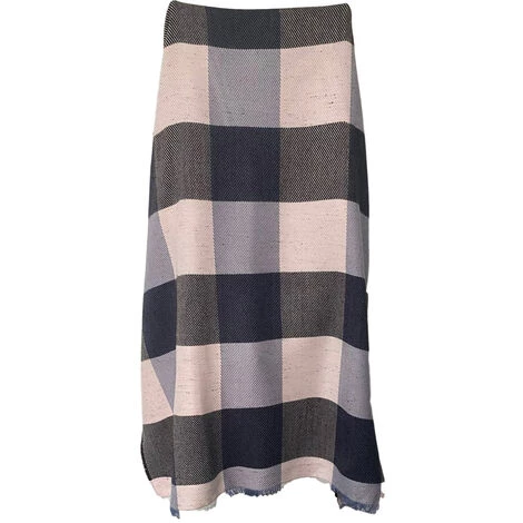 LA MAISON D'AMELIE Plaid Acrylique à Franges HIGHLAND 130 X 170 Cm - ROSE/MARRON 3 LA MAISON D'AMELIE Plaid Acrylique à Franges HIGHLAND 130 X 170 Cm - ROSE/MARRON