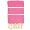 LA MAISON D'AMELIE Fouta 100 Cm X 200 Cm Chevron - 100% Coton - Finition Franges - ROSE FUCHSIA 1 LA MAISON D'AMELIE Fouta 100 Cm X 200 Cm Chevron - 100% Coton - Finition Franges - ROSE FUCHSIA -Plaid et couverture Soldes 35871681 1